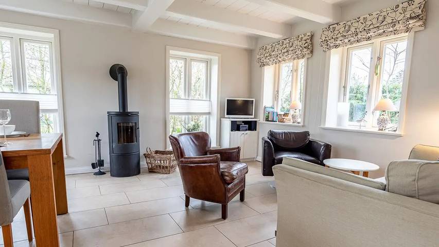 Ferienhaus für 5 Personen, mit Terrasse und Sauna sowie Garten, mit Haustier in Nieblum - 3