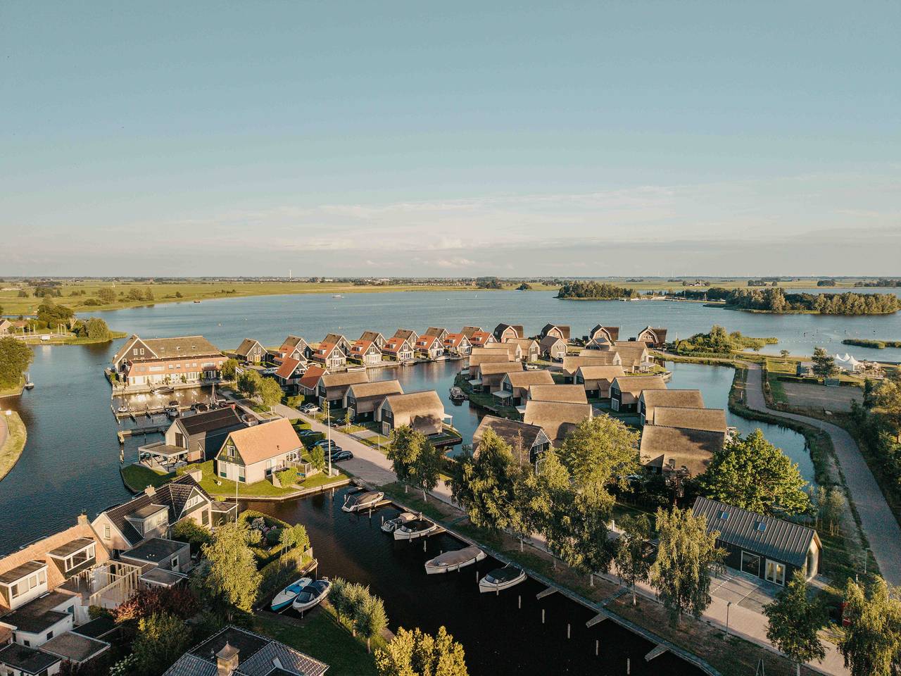 Boutique Parc Pharshoeke — Wasserrvilla Binnenhafen mit Sauna | 8 Personen in Heeg, Ijsselmeer