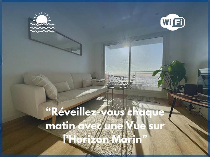 Appartement de vacances pour 4 personnes, avec balcon et vue