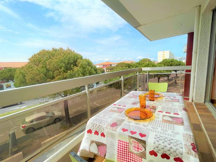 Appartement de vacances pour 4 personnes, animaux acceptés dans Saint-Cyprien-Plage