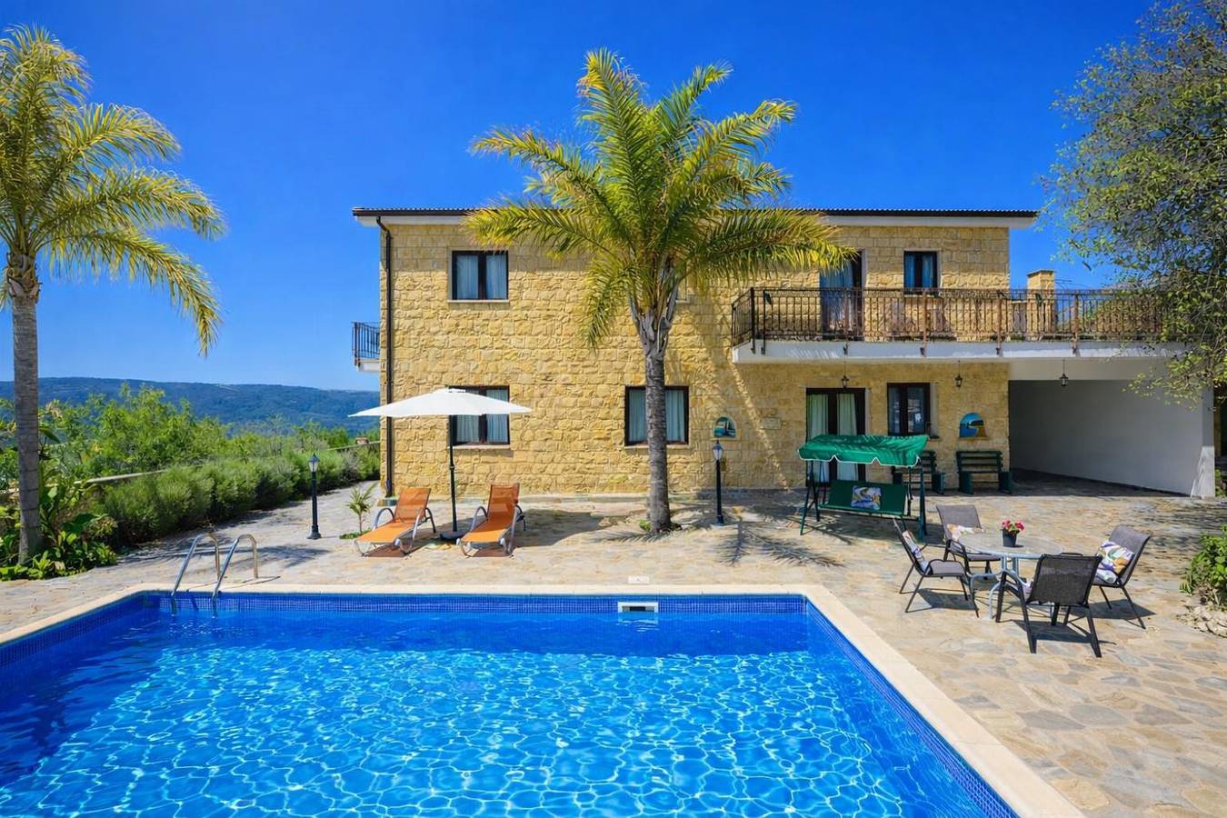Villa für 8 Personen mit Terrasse in Südzypern