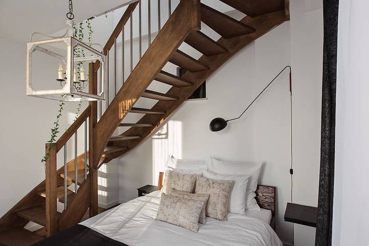 Ganze Wohnung, Loft Barnim - duplex with Historic Fire Tower and roof terrace! - near the lake in Neustettin, Westpommern