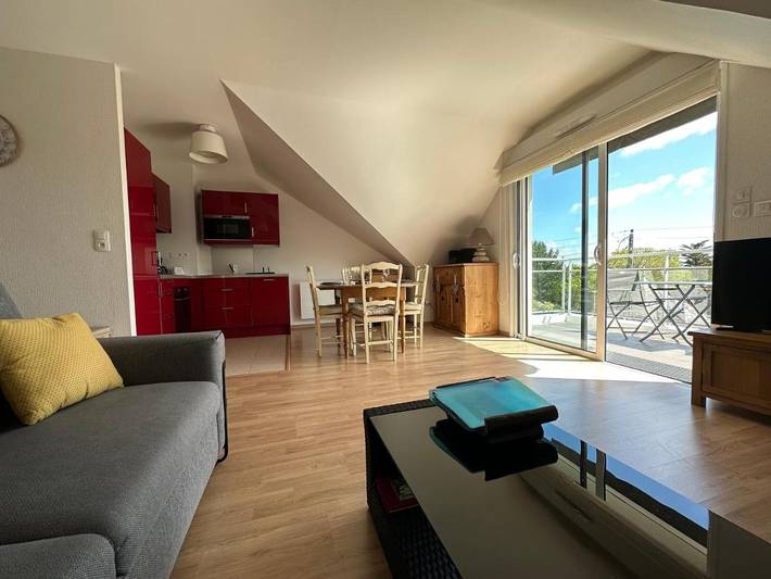Appartement de vacances pour 2 personnes, avec terrasse et vue