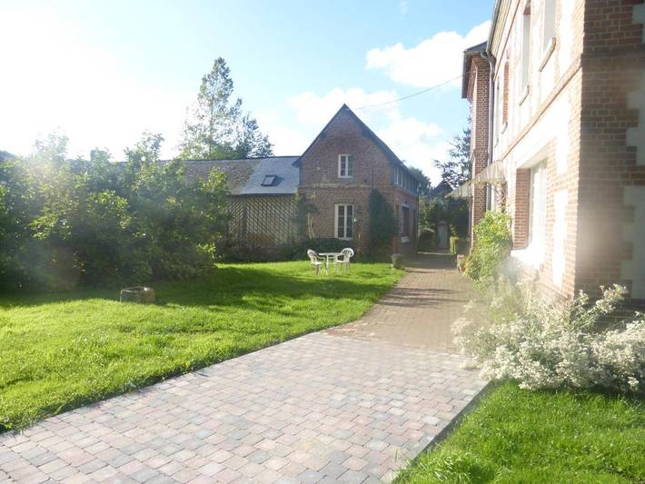 Chambre d’hôte pour 4 personnes, avec vue et jardin à Bellencombre