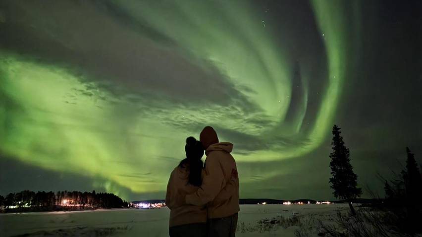 Location de vacances pour 2 personnes, avec vue ainsi que terrasse et sauna à Kiruna - 2