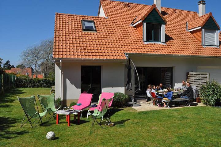 Maison de vacances pour 6 personnes, avec terrasse et jardin