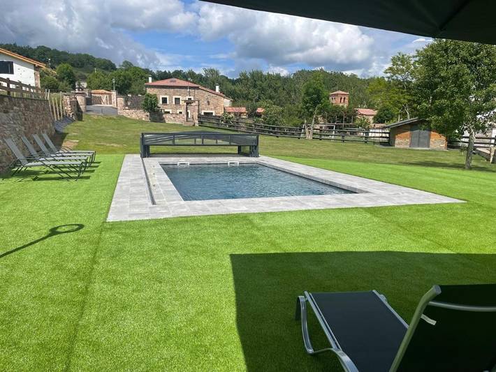 Casa rural para 20 personas, con jardín además de vistas y piscina en Cantabria - 4