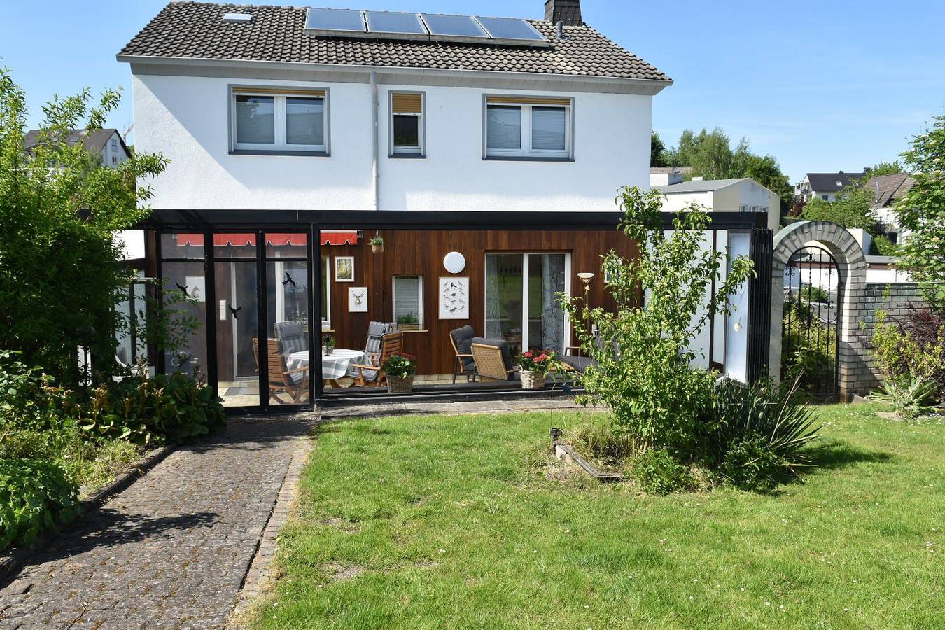 Ferienhaus 'Fuchsbau Voßwinkel' mit privater Terrasse, eigenem Garten und Wlan in Arnsberg, Hochsauerlandkreis