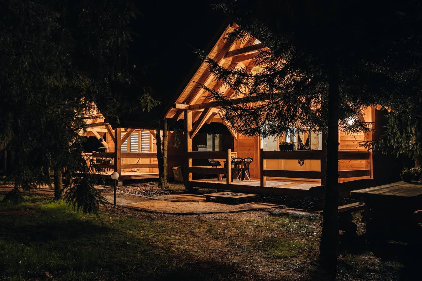 Ranczo TargÃ³wka - Wooden Cabin 2 with Sauna in Gran Polonia (región histórica)