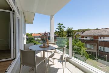 Ferienwohnung für 5 Personen, mit Terrasse und Balkon/Terrasse, mit Haustier in Cadzand-Bad