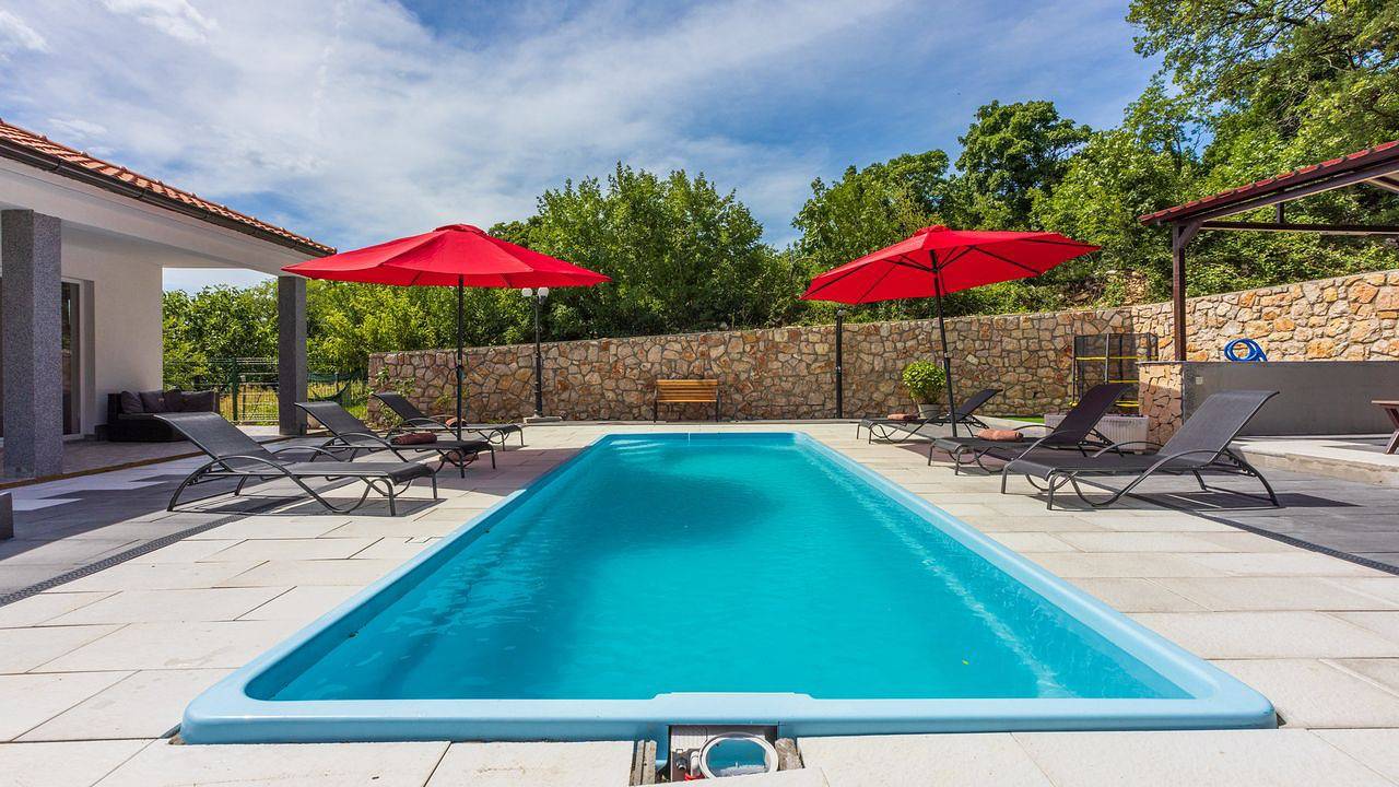 Ganze Ferienwohnung, Ferienwohnung für 8 Personen (100 m²) in Bribir in Bribir, Primorje-Gorski Kotar