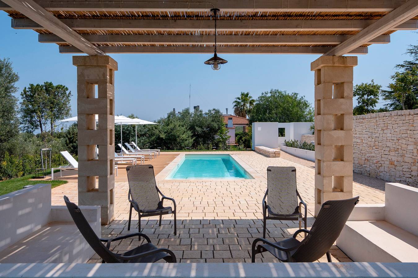 Villa 'Capobianco' avec vue sur la mer, Wi-Fi et climatisation in Polignano a Mare, Province de Bari