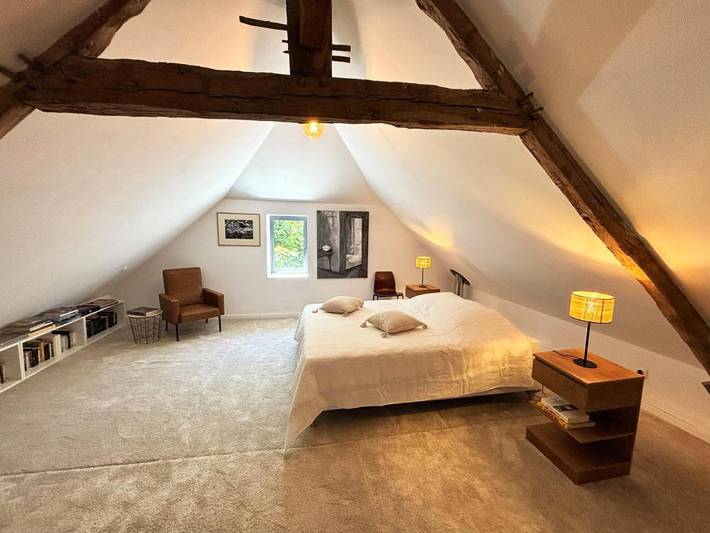 Maison d’hôte pour 3 personnes, avec Terrasse ainsi que Jardin et Vue