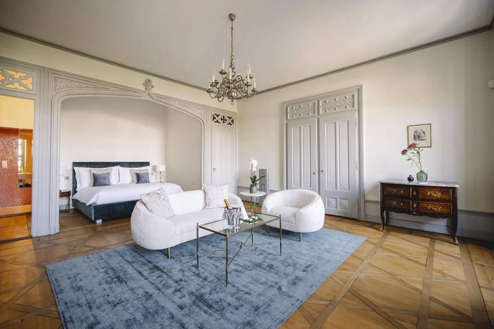 Chambre d’hôte pour 2 personnes, avec vue ainsi que vue sur le lac et terrasse