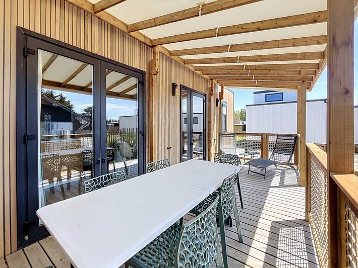 Mobil home pour 4 personnes, avec piscine et terrasse dans Kairon Plage - 3