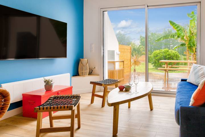 Maison de vacances pour 4 personnes, avec jardin et terrasse à Fouesnant
