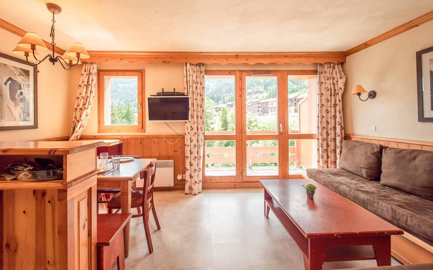Apartamento entero, Résidence la Valériane - Apartamento 3 piezas para 6 personas (Gl275) in Valmorel, Les Avanchers-Valmorel