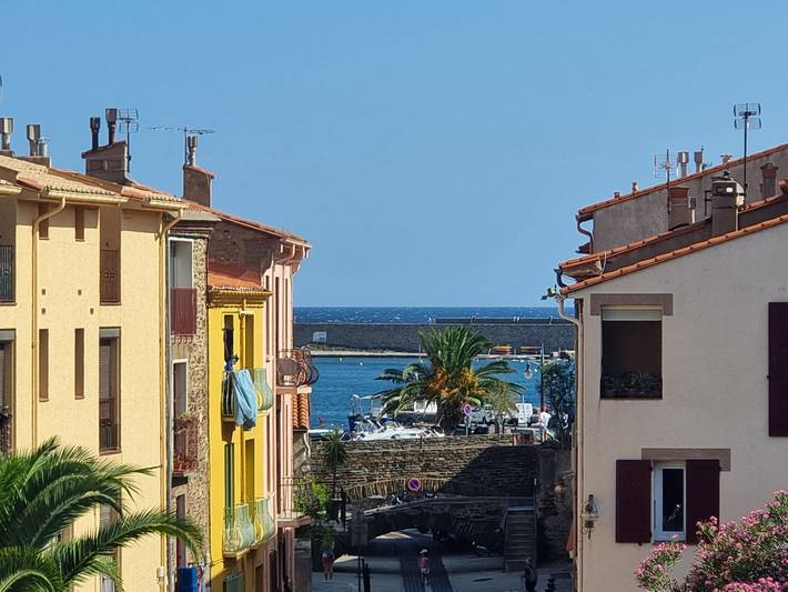 Studio pour 2 personnes, avec balcon à Collioure