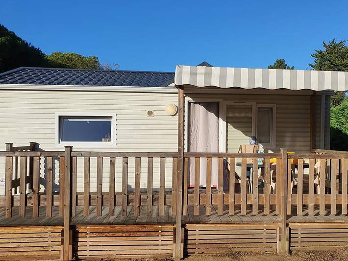 Camping Les Varennes - Mobilheim 4 personen - Saline 2 Zimmer in Le Bois-Plage-en-Ré, Ile de Re