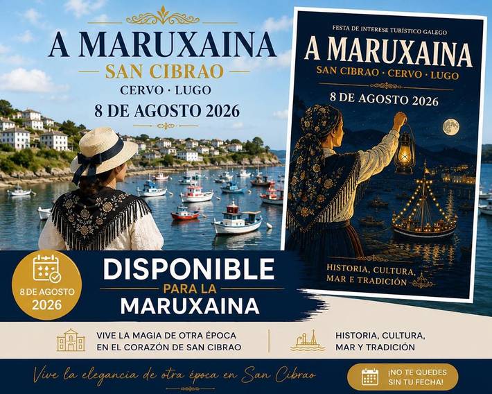 Gîte pour 5 personnes, avec Terrasse et Jardin ainsi que Piscine et Vue à Cervo (Espagne) - 2