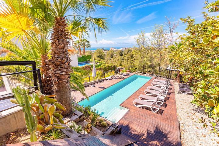 Villa für 12 Personen, mit Garten und Terrasse, mit Haustier