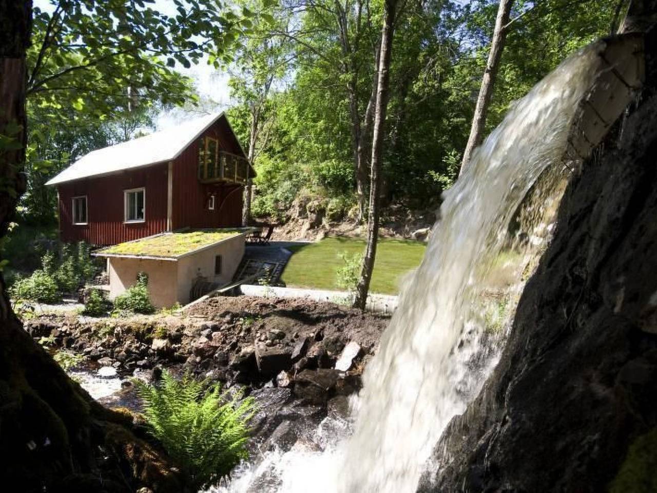 Direkt am See gelegen in Alingsås und Umgebung, Mjörn