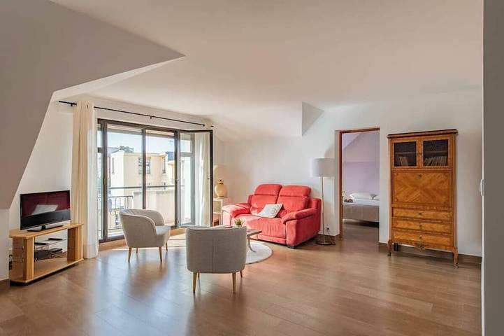 Ferienwohnung für 4 Personen, mit Balkon, mit Haustier in Versailles