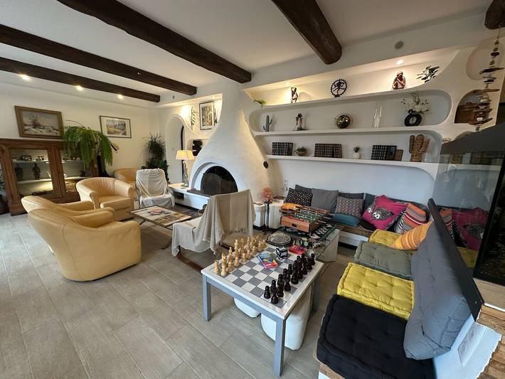Maison de vacances « Le Dolmen – De Groupe » avec vue mer, Wi-Fi et climatisation in Tanneron, Côte méditerranéenne (France)