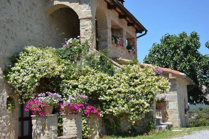 Agriturismo per 4 persone, con giardino in Seggiano
