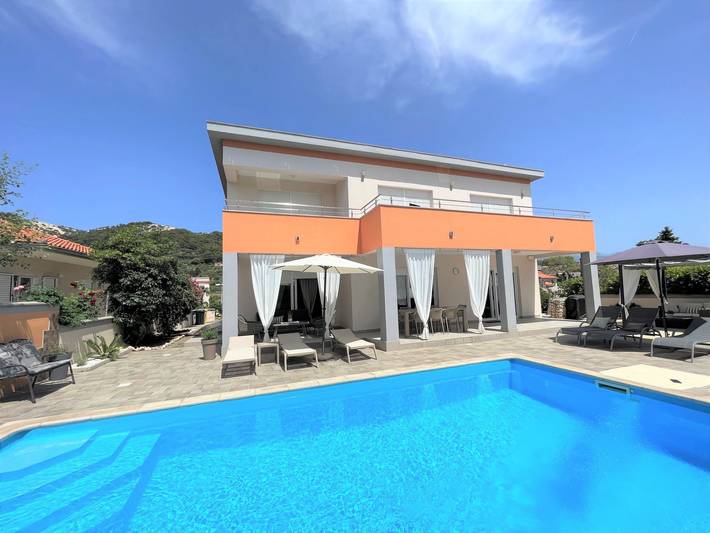 Ferienhaus mit Meerblick für 9 Personen, mit Garten und Pool in Barbat na Rabu - 4