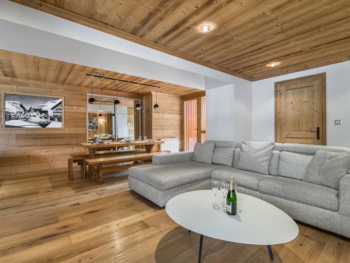 Appartement de vacances pour 8 personnes, avec balcon à Val-d'Isère