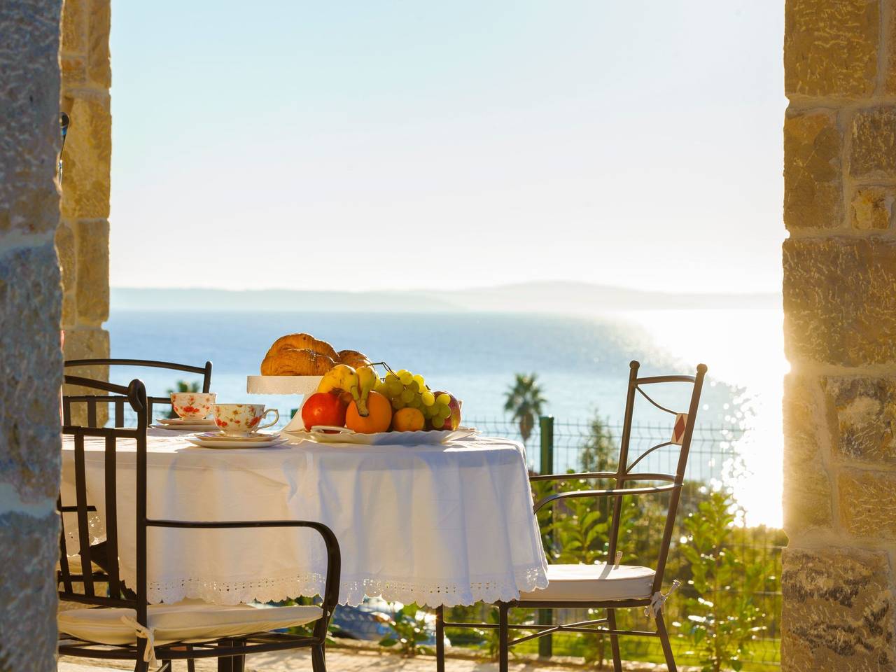 Luxuriöse Steinvilla mit privatem Swimmingpool und herrlichem Meerblick in Podstrana, Split-Dalmatien