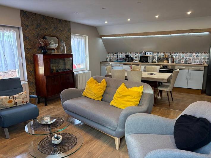 Appartement de vacances pour 5 personnes, avec vue et terrasse, animaux acceptés