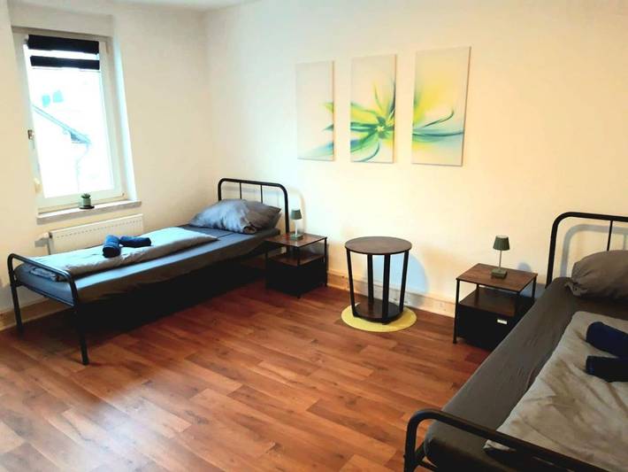 Gîte pour 5 personnes, avec jardin, animaux acceptés dans Grossrohrsdorf