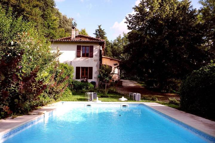Location de vacances pour 9 personnes, avec Piscine à Marsolan