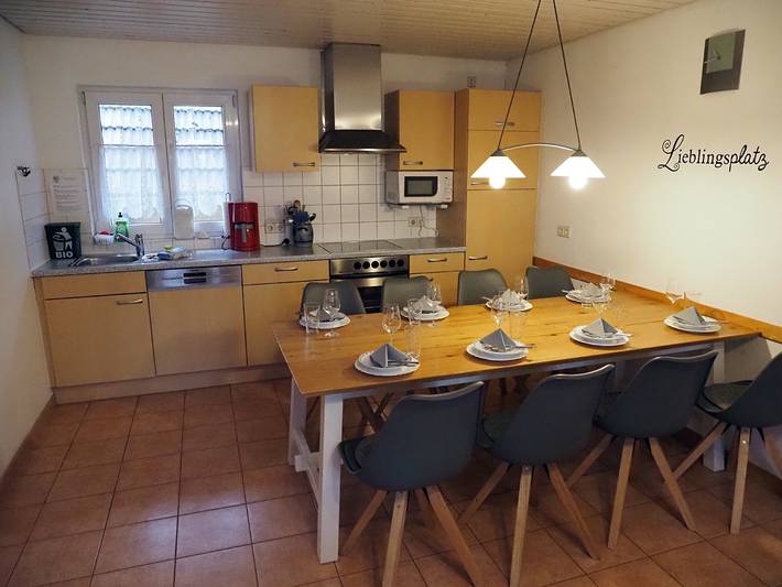Vacation apartment for 8 people, with Terrace and Yard in Baden Wuerttemberg