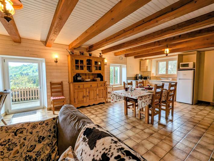 Gîte pour 5 personnes, avec jardin, animaux acceptés à Saulxures-sur-Moselotte - 3