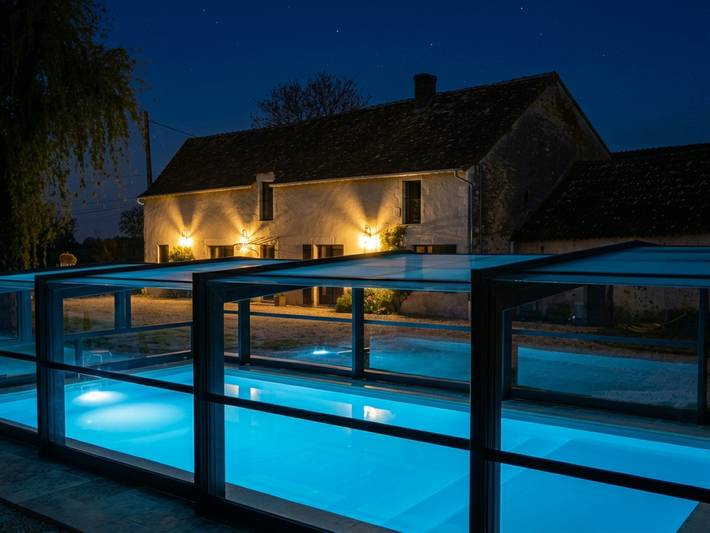Renoviertes Haus im Herzen von Brenne mit beheiztem Pool in Pouligny-Saint-Pierre, Le Blanc und Umgebung