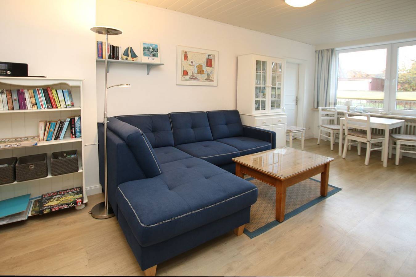 Ganze Wohnung, Ferienwohnung in Wyk mit 3 Zimmern auf ca. 55 m² im Erdgeschoß in Wyk auf Föhr (Stadt), Wyk auf Föhr