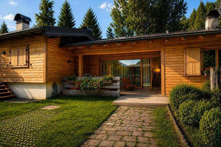 Chalet per 8 persone, con panorama e giardino, con animali domestici - 1