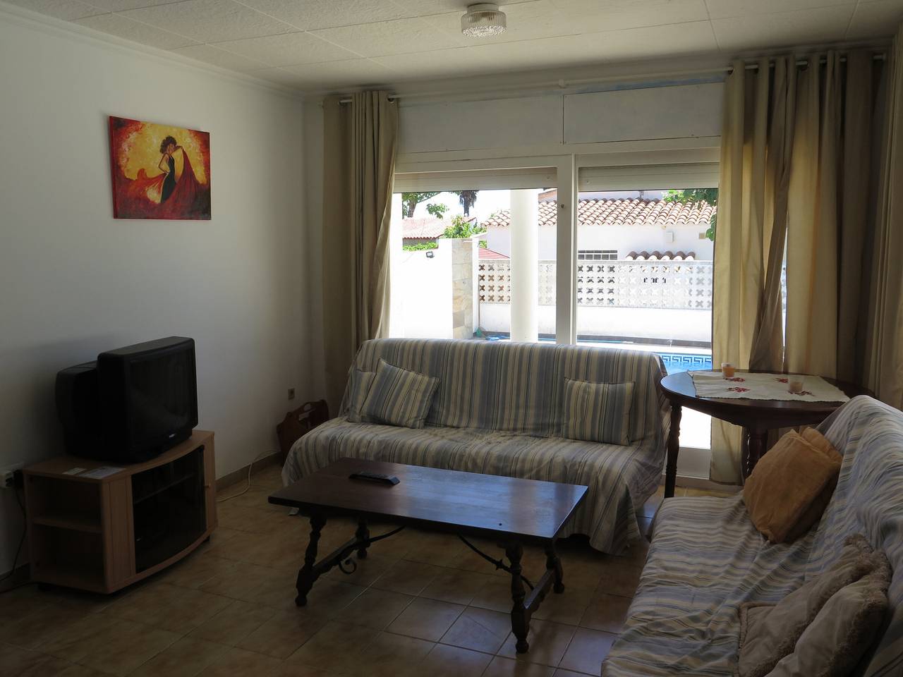 Villa in Roses mit 3 Schlafzimmern, privatem Pool und Wlan in El Mas Boscá, Roses