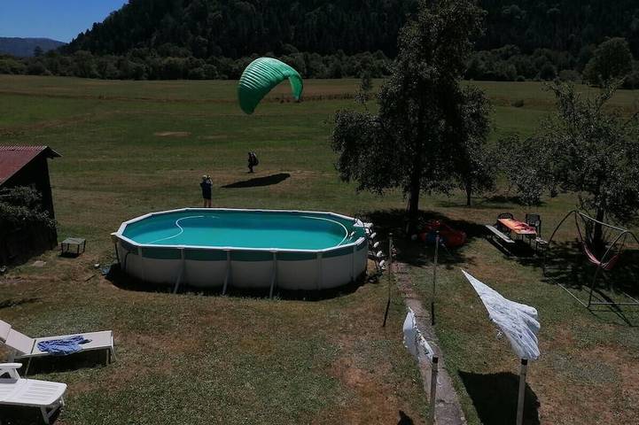 Appartement de vacances pour 6 personnes, avec Terrasse et Jardin