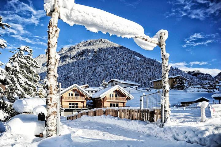 Chalet für 6 Personen, mit Balkon und Garten sowie Sauna - 1