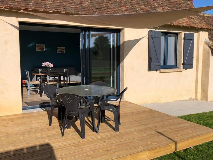 Gîte pour 2 personnes, avec jardin à Saint-Jean-d'Assé