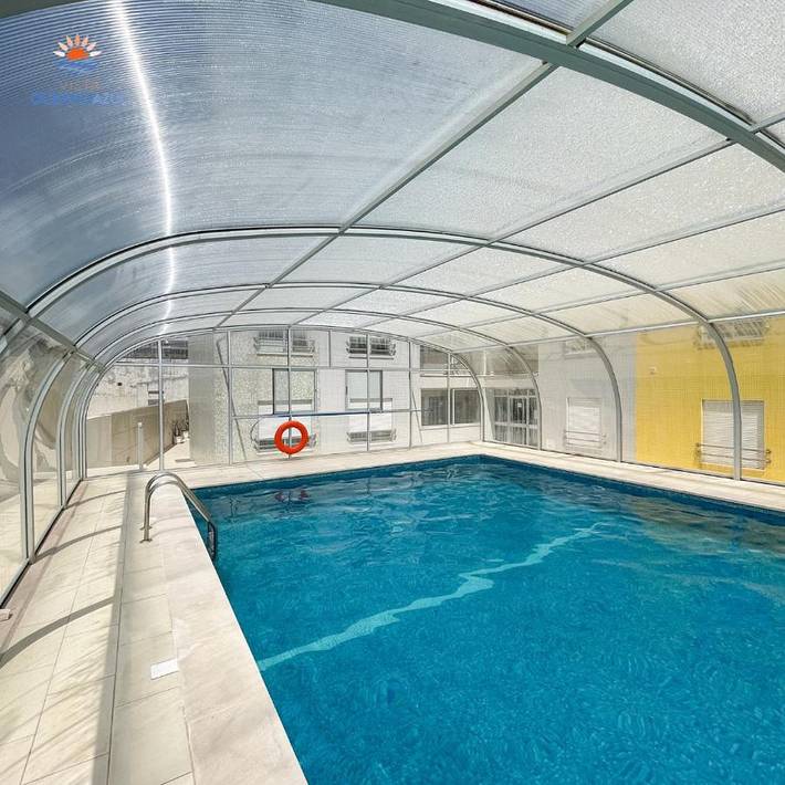 Gîte pour 4 personnes, avec Balcon et Terrasse ainsi que Jardin et Piscine dans Praia da Vieira