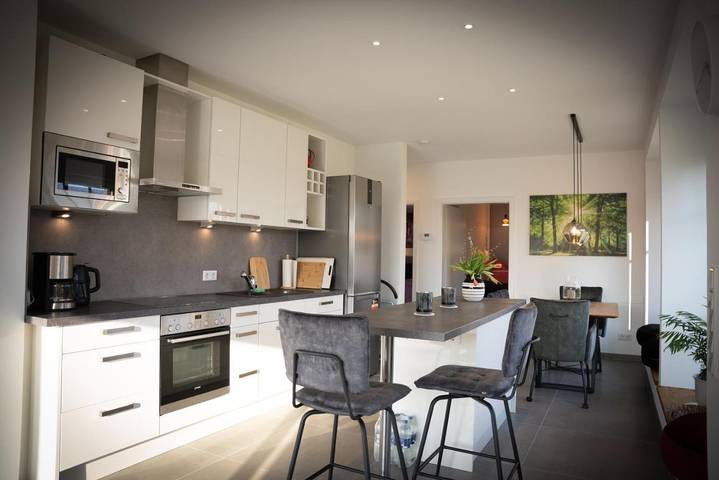 Bauernhof für 4 Personen, mit Terrasse und Garten sowie Sauna und Ausblick