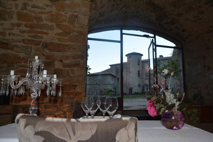 Chambre d’hôte pour 4 personnes, avec terrasse et jardin ainsi que piscine et vue en Ardèche - 3