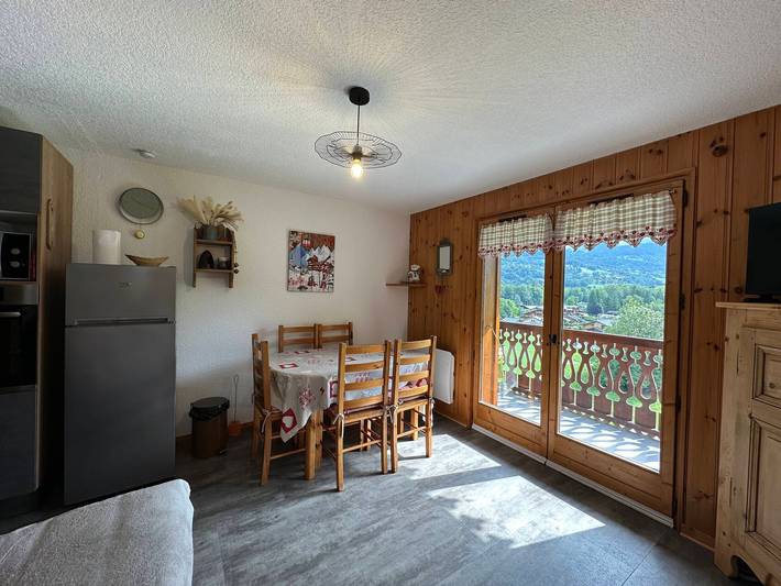 Chalet pour 6 personnes, avec Balcon à Morillon