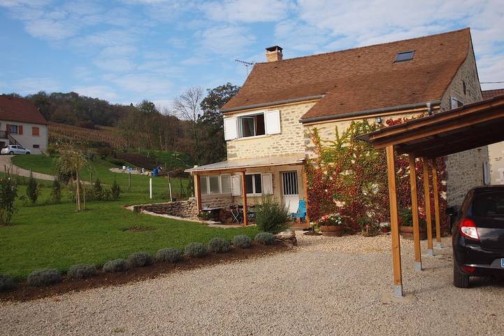 Gîte pour 6 personnes, avec jardin à Change