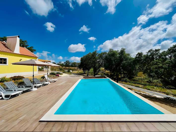 Apartamento para 5 personas, con jardín en Melides